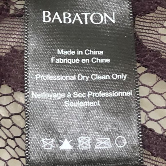 *NWOT* Aritzia Babaton Floral Lace Ian Blouse - Size XS - Picture 5 of 9